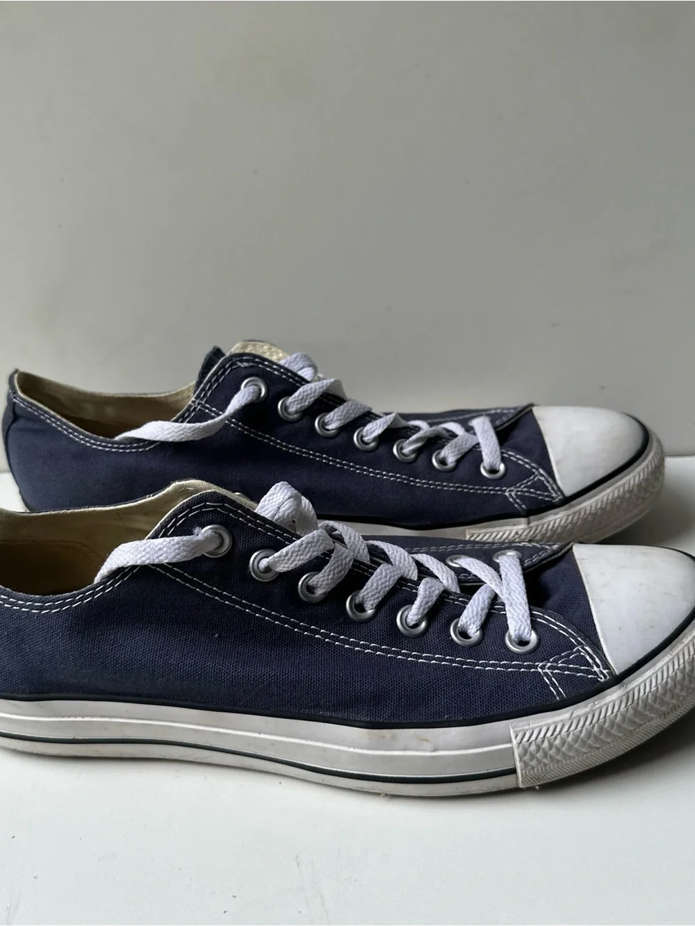 Converse Chuck Taylor All Star Low Navy Blue Size 10 Sneakers
